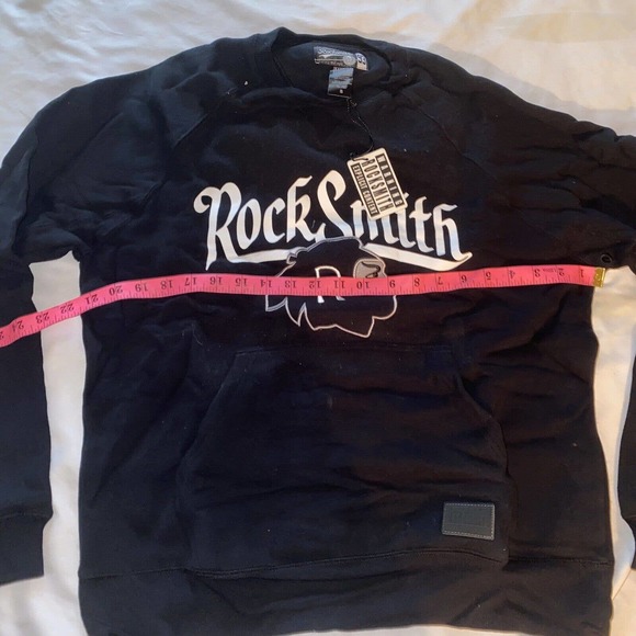 Rocksmith‎ Sweatshirt Mens Size Small Black White New Ninja - Picture 7 of 12